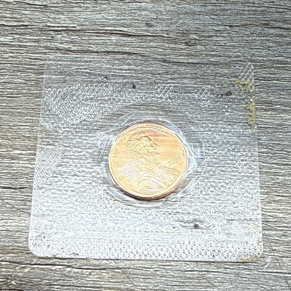 2000 Cheerios Promotion First-Minted Lincoln Penny Sealed Uncirculated